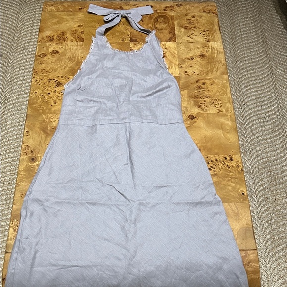 DISSH Dresses & Skirts - DISSH linen maxi halter dress NWT